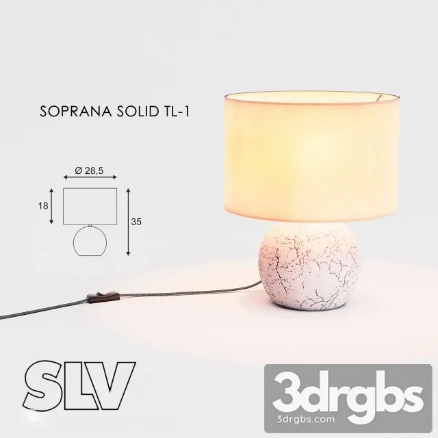 Soprana Solid Table Lamp 3D Model Download Soprana Solid Table Lamp 3D Model Download