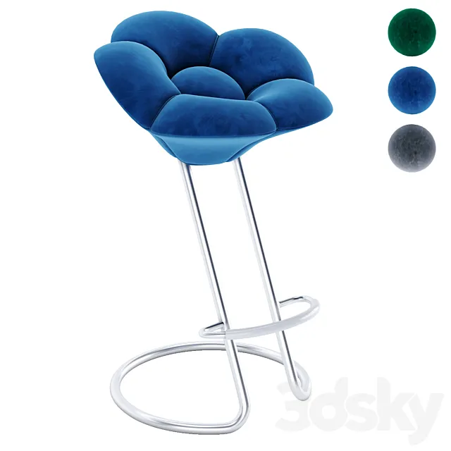 Soshun Chair by Edra 3D Model