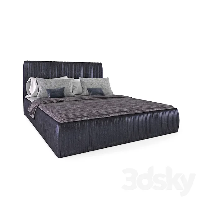 Souffle bed 3D Model Souffle bed 3D Model