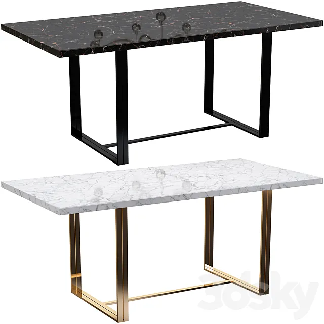 Soul Dining Table 3D Model
