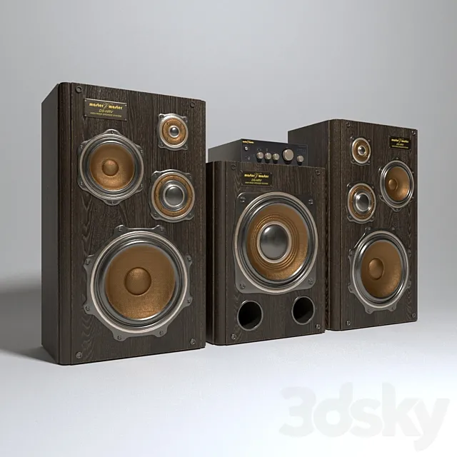 Sound System 3DModel