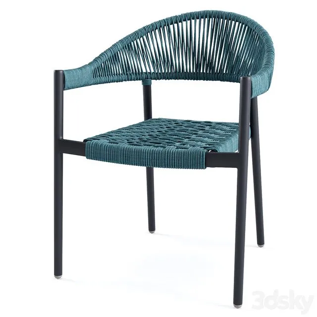 Source Furniture Skye Dining Arm Chair 3D Model Source Furniture Skye Dining Arm Chair 3D Model