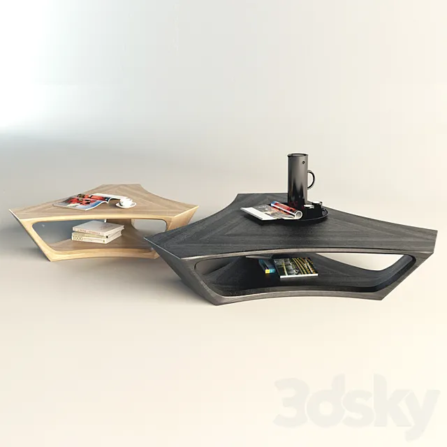 Sova Design _ Rev coffee table 3D Model