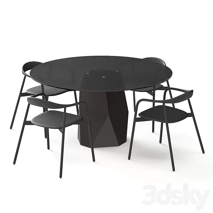 SOVET Italia Table group 3D Model Free Download