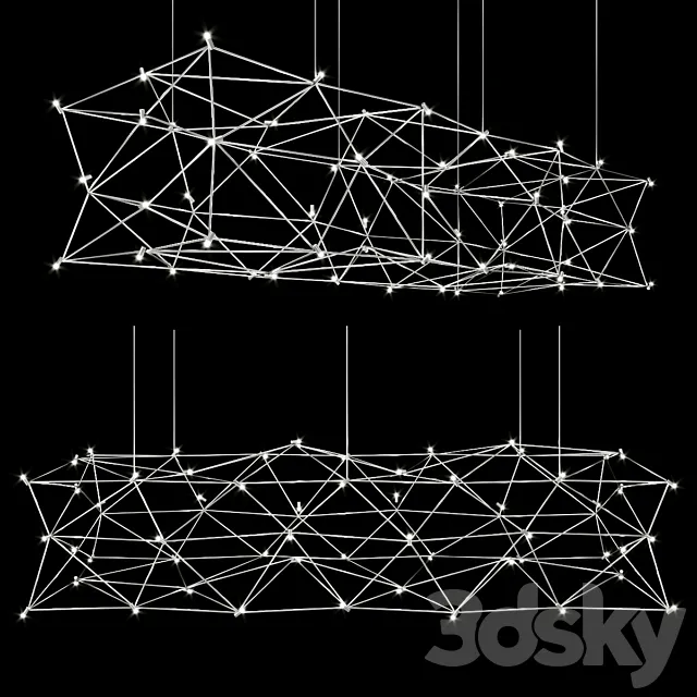 Sozvezdie line 3D Model Sozvezdie line 3D Model