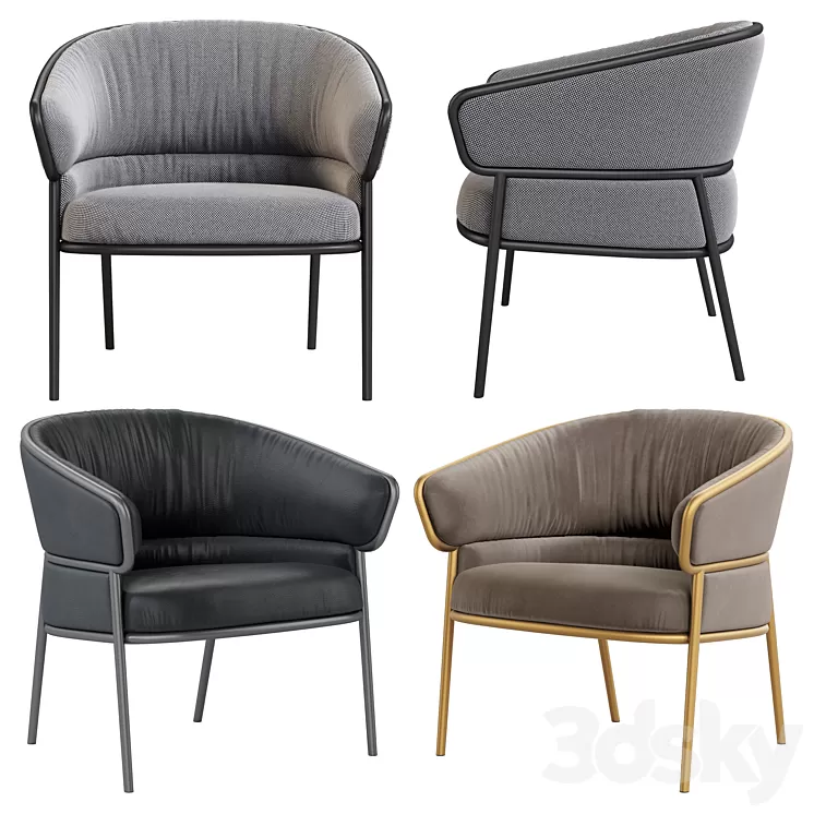 SP01 Shu-Ying Armchair 3D Model