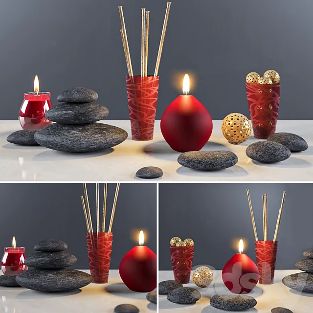 SPA ACCESSORIES 3D Model SPA ACCESSORIES 3D Model