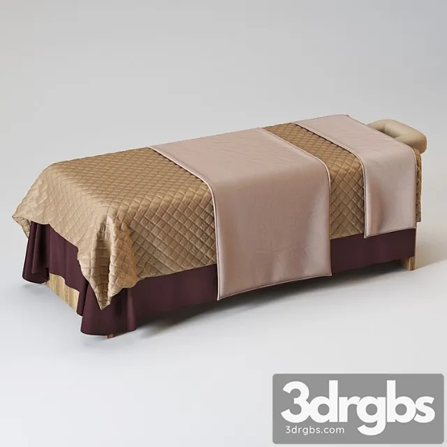Spa Bed Bed 3D Model Download