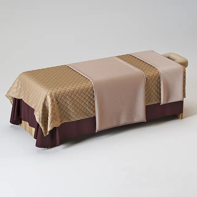 Spa bed. bed 3DModel