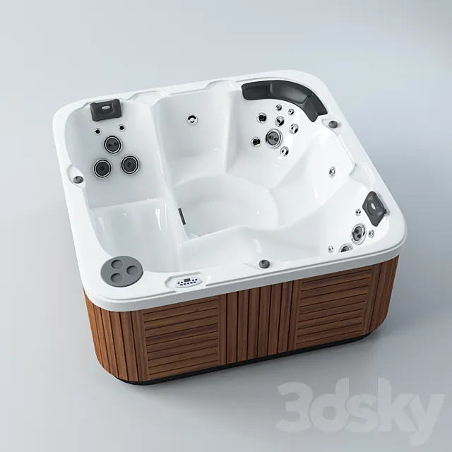 Spa pool 3DModel
