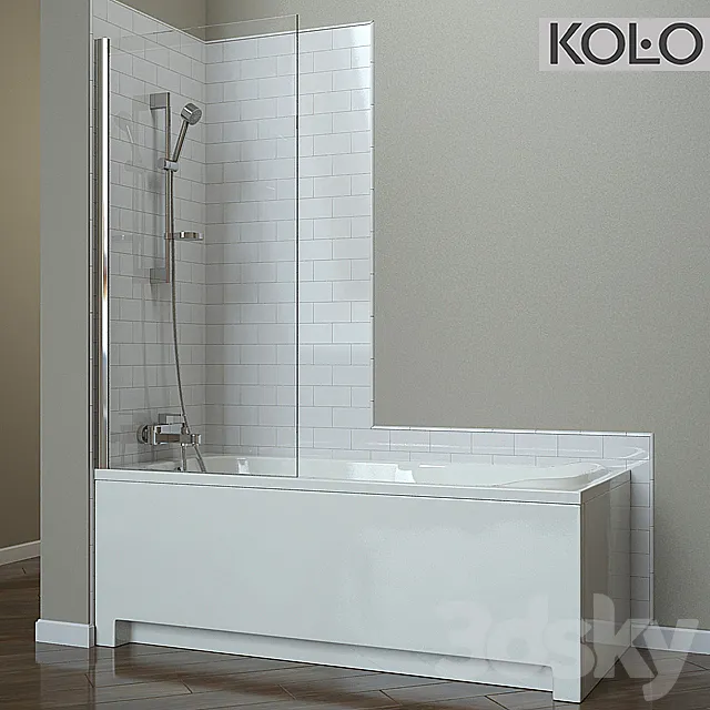 Spa SENSA with universal panels UNI4 tm KOLO 3DModel