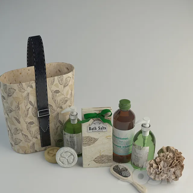 SPA set 3D Model SPA set 3D Model