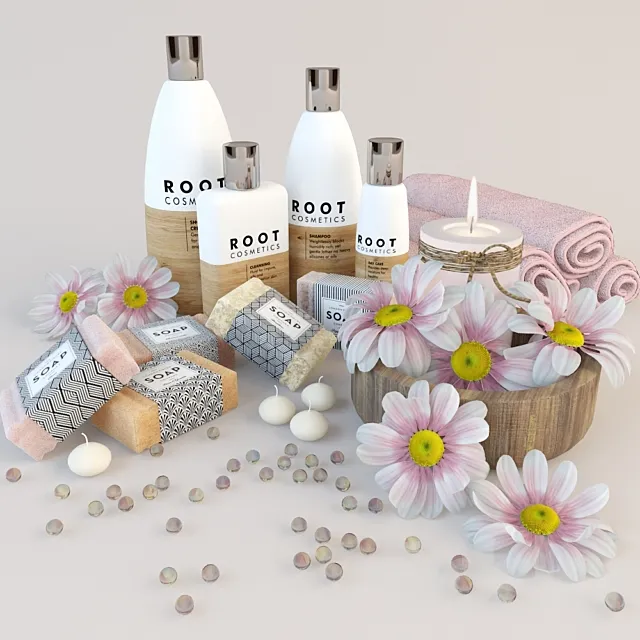 SPA set 3DModel SPA set 3DModel