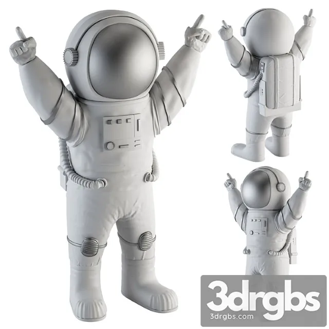 Space man sculpture Space man sculpture