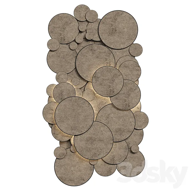 Spangled Wall Sconce 3D Model Spangled Wall Sconce 3D Model