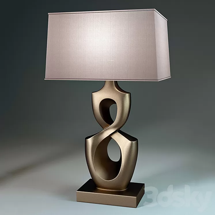 Spanish table lamp from Faro 3D Model Spanish table lamp from Faro 3D Model