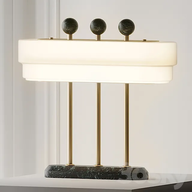 Spate Table Lamp by Bert Frank 3DModel Spate Table Lamp by Bert Frank 3DModel
