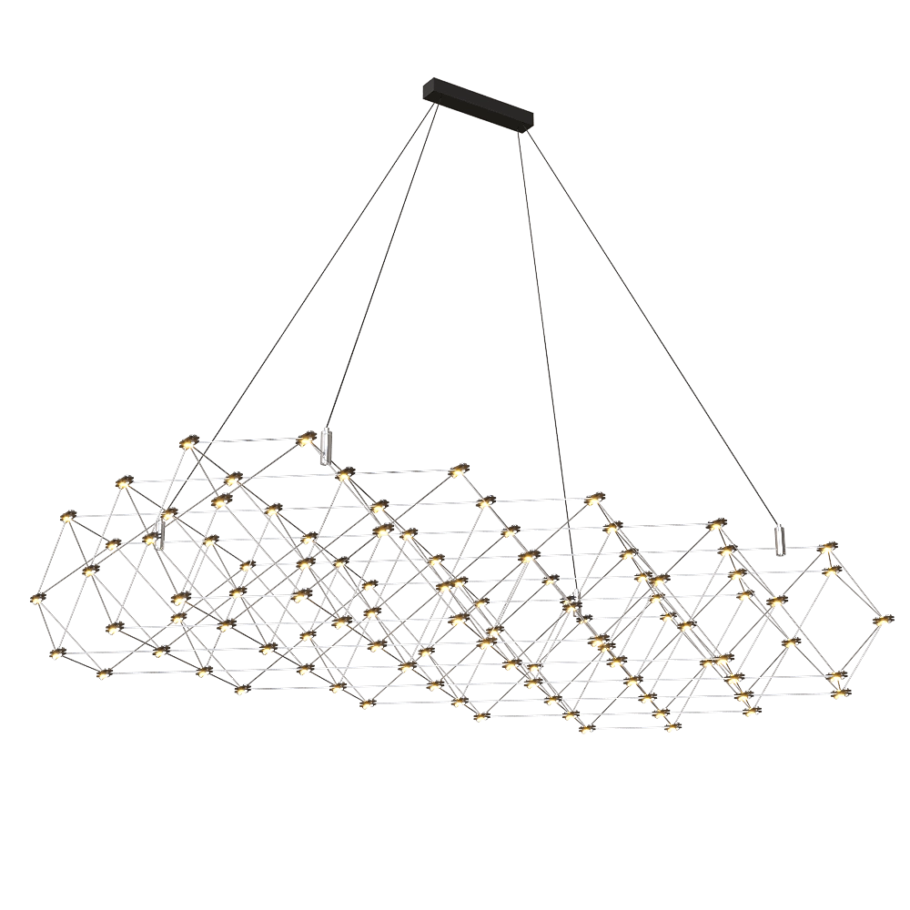 SPATIAL – Chandelier Geometry 3D Model
