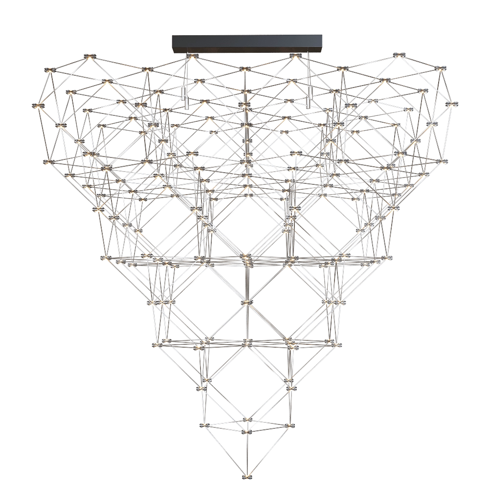 SPATIAL – Chandelier Pyramid 3D Model