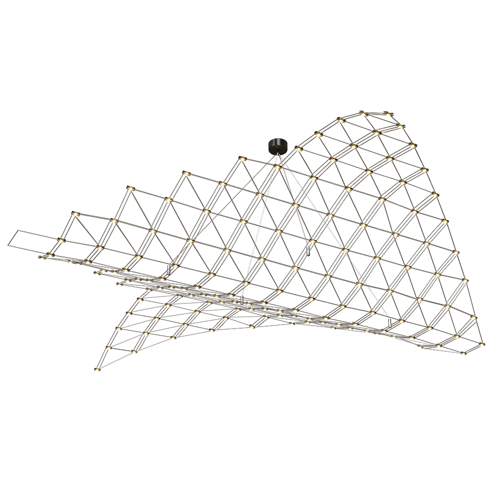 SPATIAL – Chandelier Spacegull 3D Model