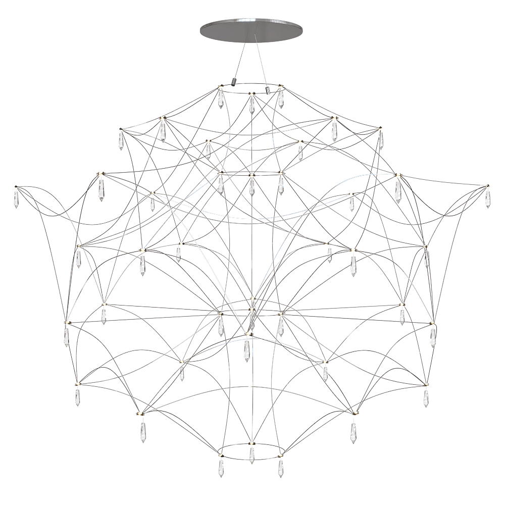 SPATIAL – Chandelier WISTERIA 3D Model