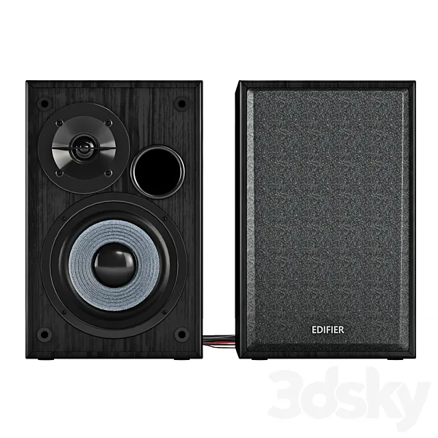 Speakers 2.0 Edifier R1100 3D Model
