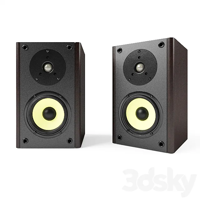 speakers 3DModel