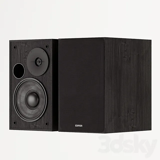 Speakers Edifier R1100 Black 3DModel
