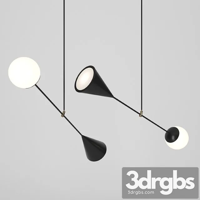 Spear pendant light � large by anna karlin Spear pendant light � large by anna karlin