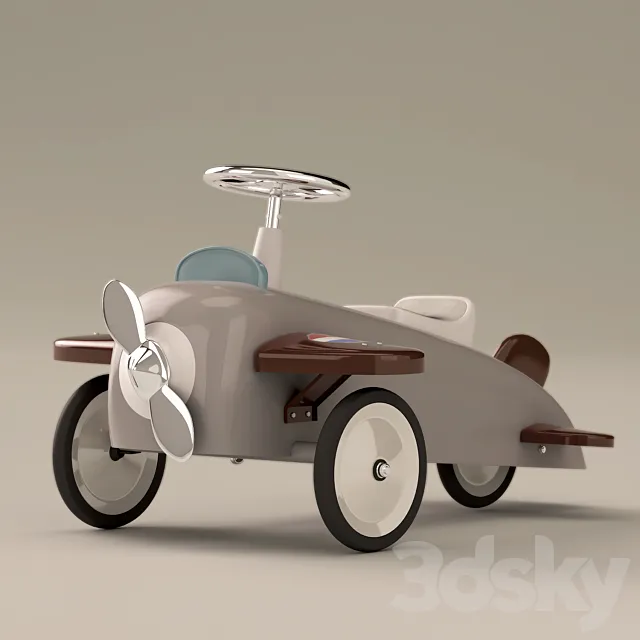 Speedster Plane by Baghera 3D Model Speedster Plane by Baghera 3D Model