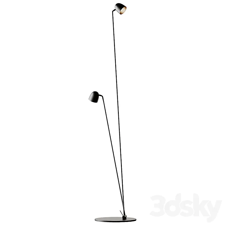 SPEERS F Floor lamp from B.lux Tyson Lighting 3D Model Free Download