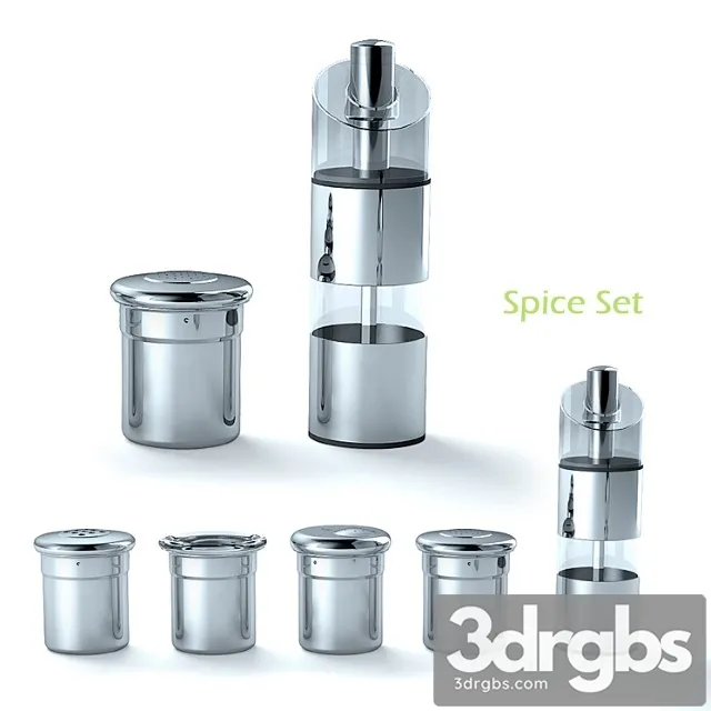 Spice set 3D Model Download