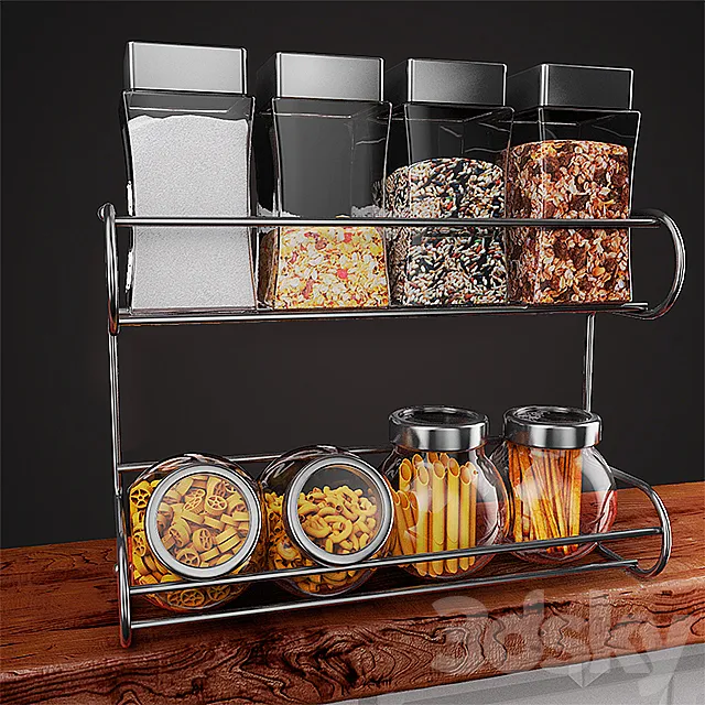Spice Set1 3DModel