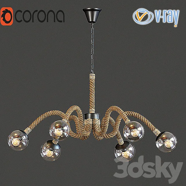 Spider pendant lights 3DModel Spider pendant lights 3DModel