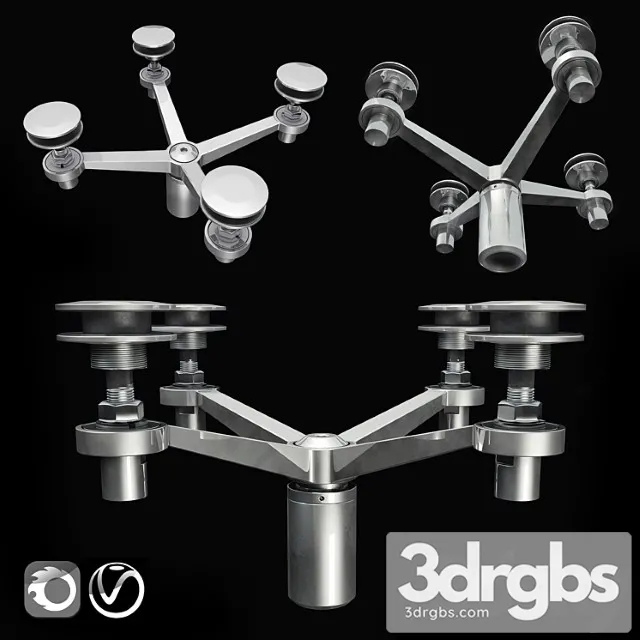 Spiders For Glass Visors 3D Model Download Spiders For Glass Visors 3D Model Download