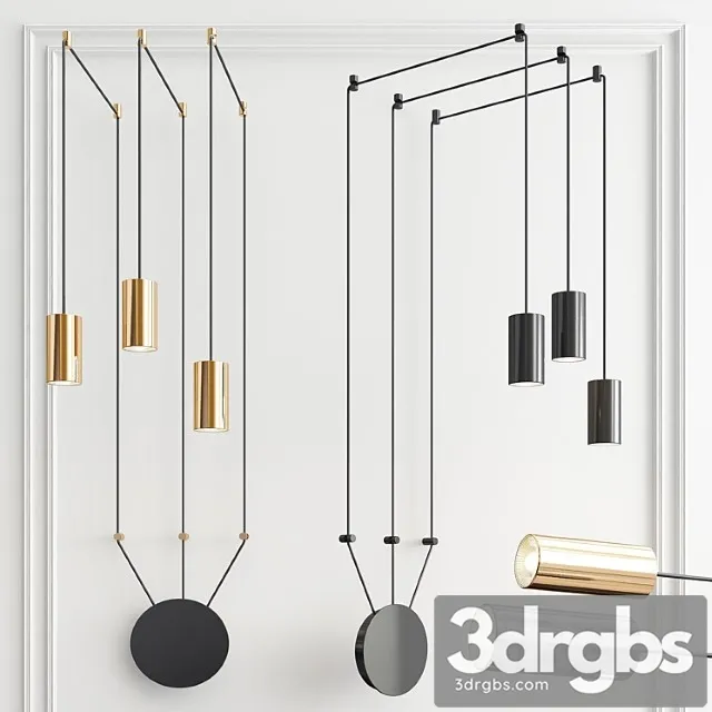 Spin lampatron chandelier Spin lampatron chandelier