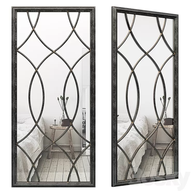 Spina Accent Mirror AORE3048 3D Model