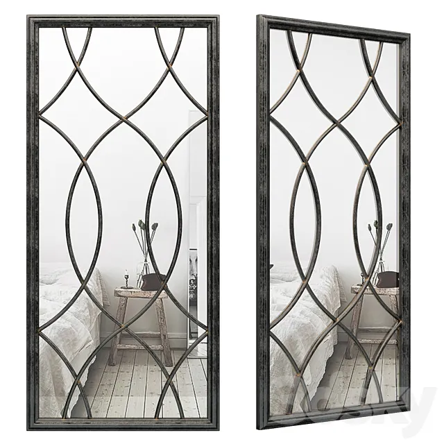 Spina Accent Mirror AORE3048 3DModel