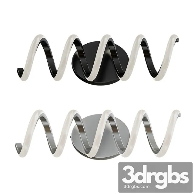 Spiral bathroom led Spiral bathroom led