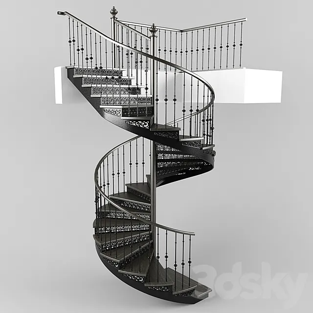 Spiral staircase 3DModel