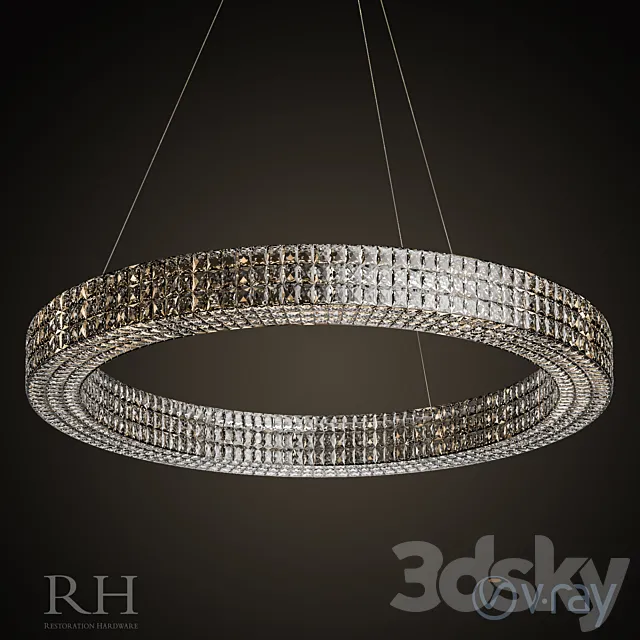 SPIRIDON RING CHANDELIER 59″ 3DModel SPIRIDON RING CHANDELIER 59″ 3DModel