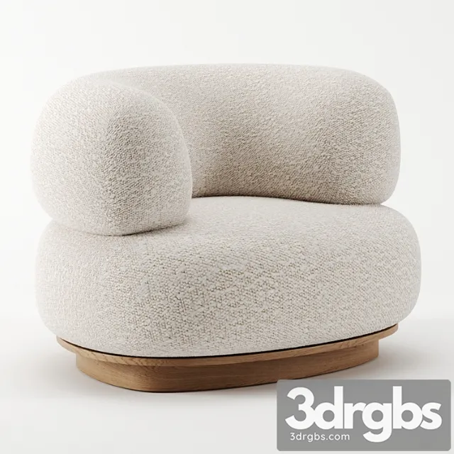 Split armchair by emmanuelle simon Split armchair by emmanuelle simon