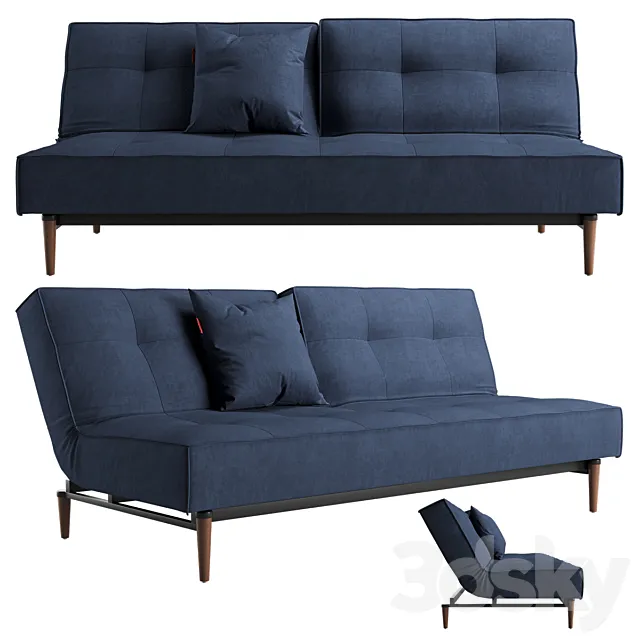 Splitback sofa 3D Model