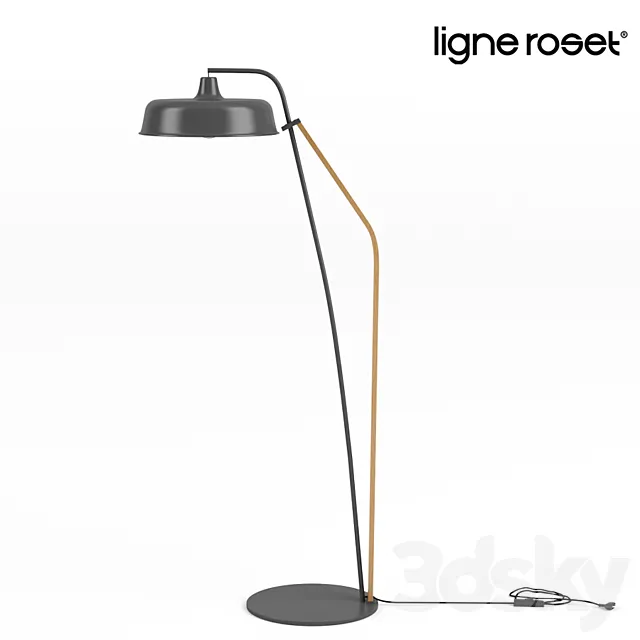 Spok Floor Lamp Ligne Roset 3D Model Spok Floor Lamp Ligne Roset 3D Model