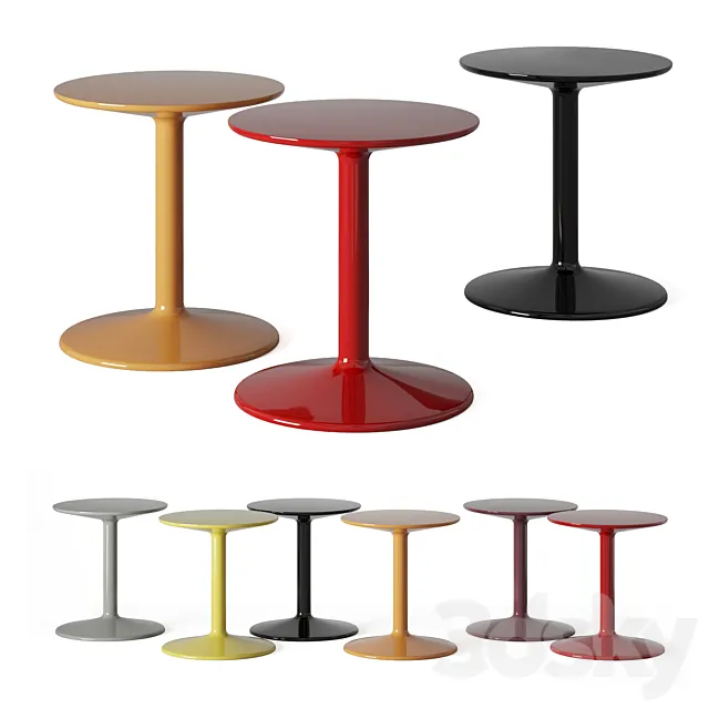 Spool Table Set. B&B Italia 3DModel - 3DSKY Decor Helper