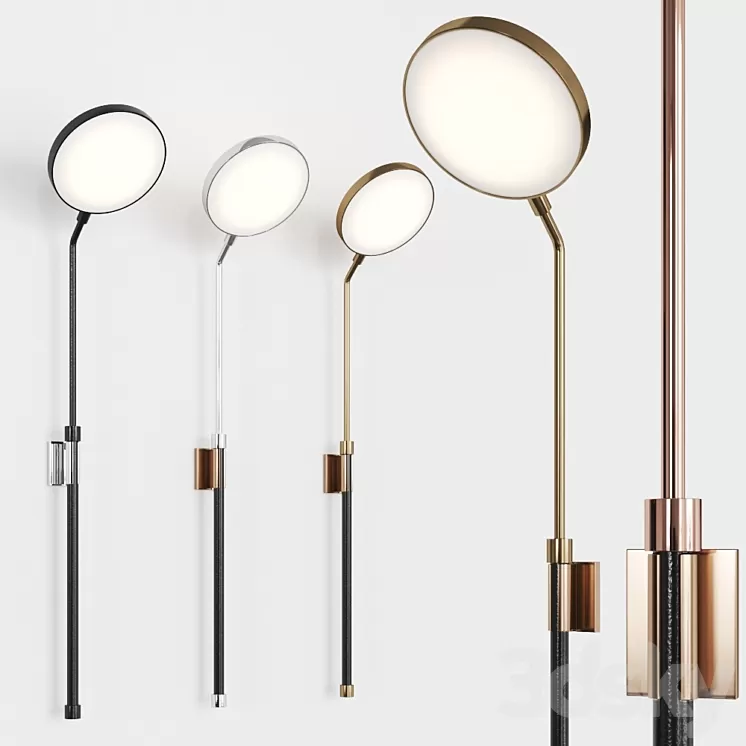 SPOON wall lamp by Penta Sconce Penta Umberto Asnago  Italy 3D Model Free Download