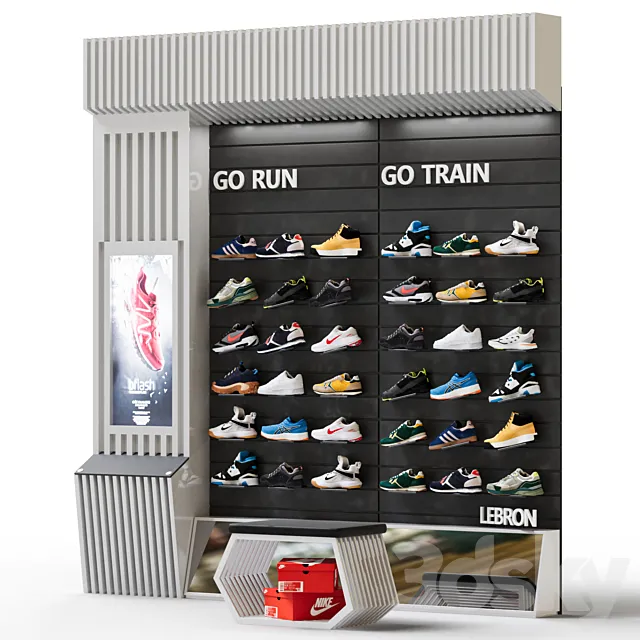 Sport Shop 2 3D Model