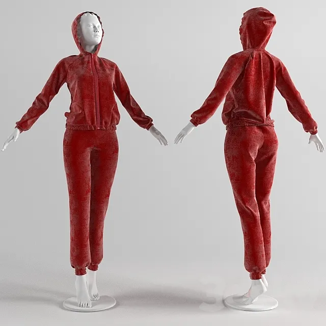 Sport suit 3D Model