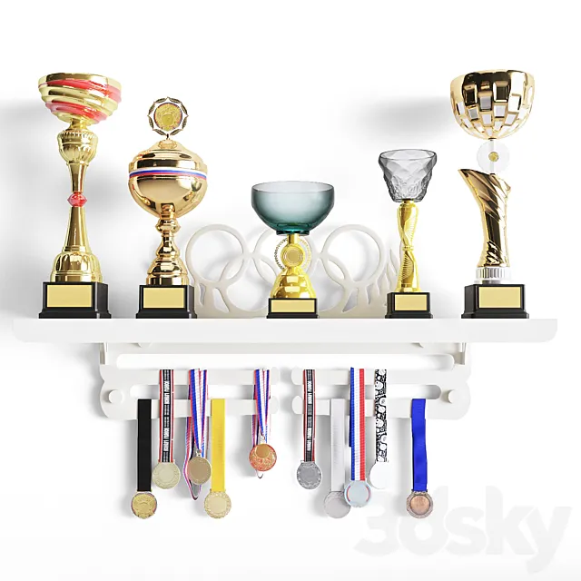 Sports awards 3D Model