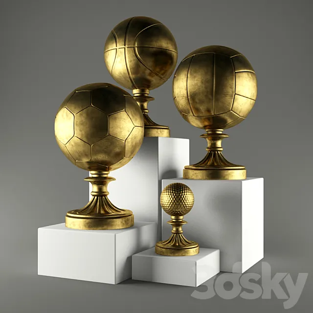 Sports Awards 3D Model